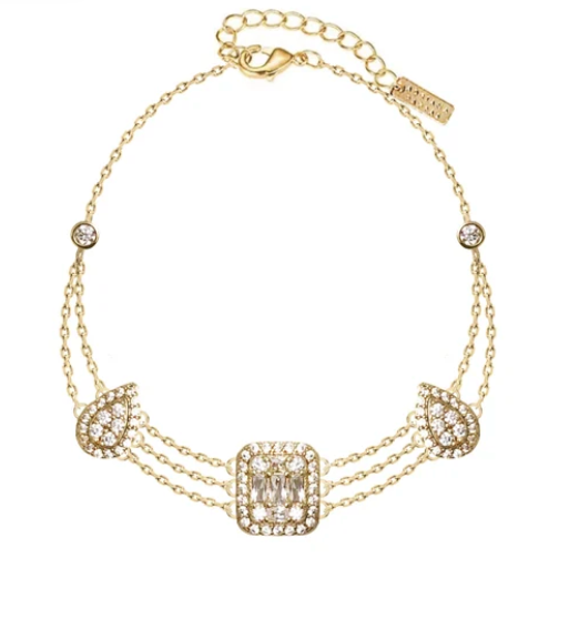 CHAIN CRYSTAL BRACELET