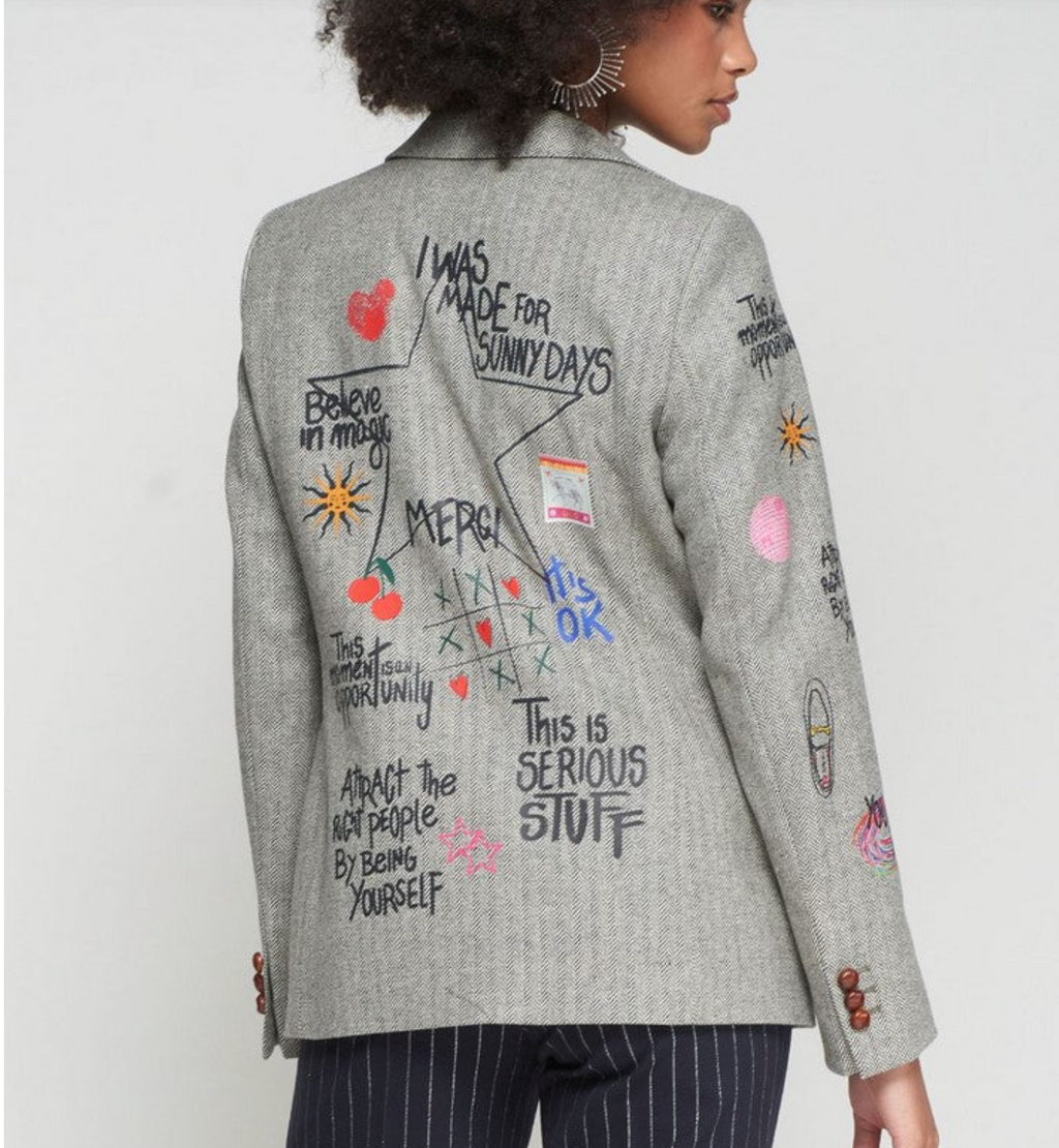 HELEN GRAFITTI BLAZER