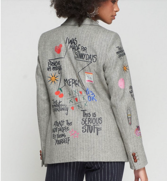 HELEN GRAFITTI BLAZER