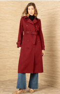 PAOLA TWILL TRENCH-COAT