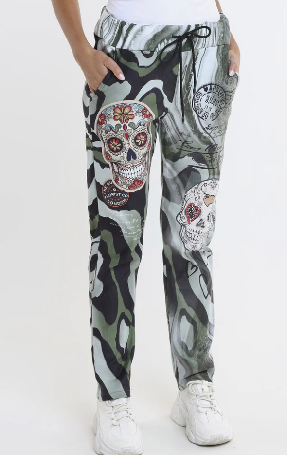 SONYA SKULL PANTS