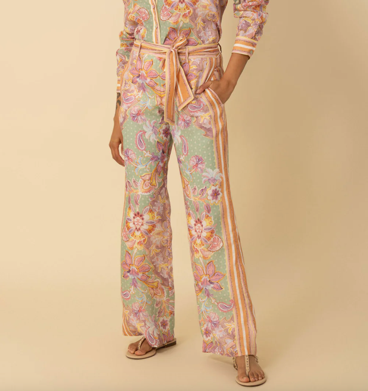 FERNANDA LINEN PANT