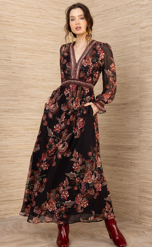 Paityn Chiffon Maxi Dress