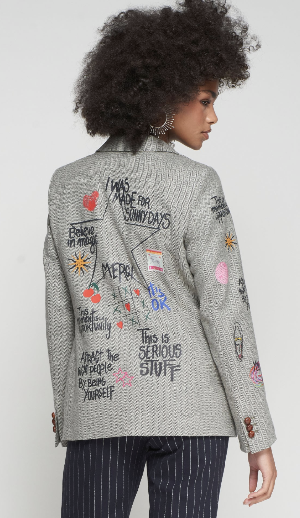 JACKET HELEN GARFFITI ESPIGA VD