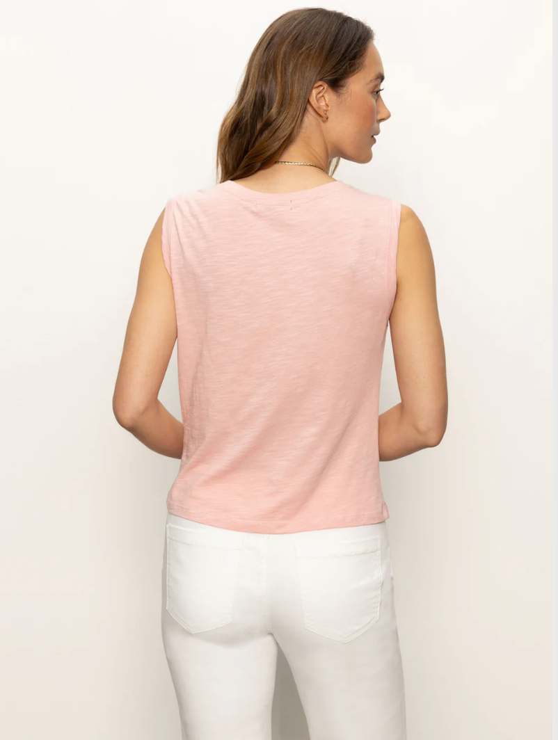 DRAPED TANK EARTH PINK