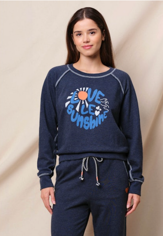 RAGLAN SWEATSHIRT SUNSHINE