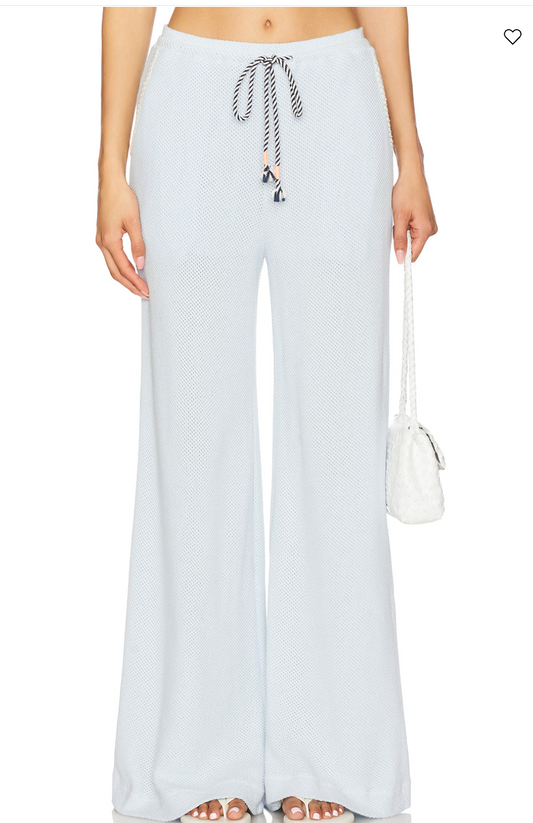MESH WHIDE LEG PANT