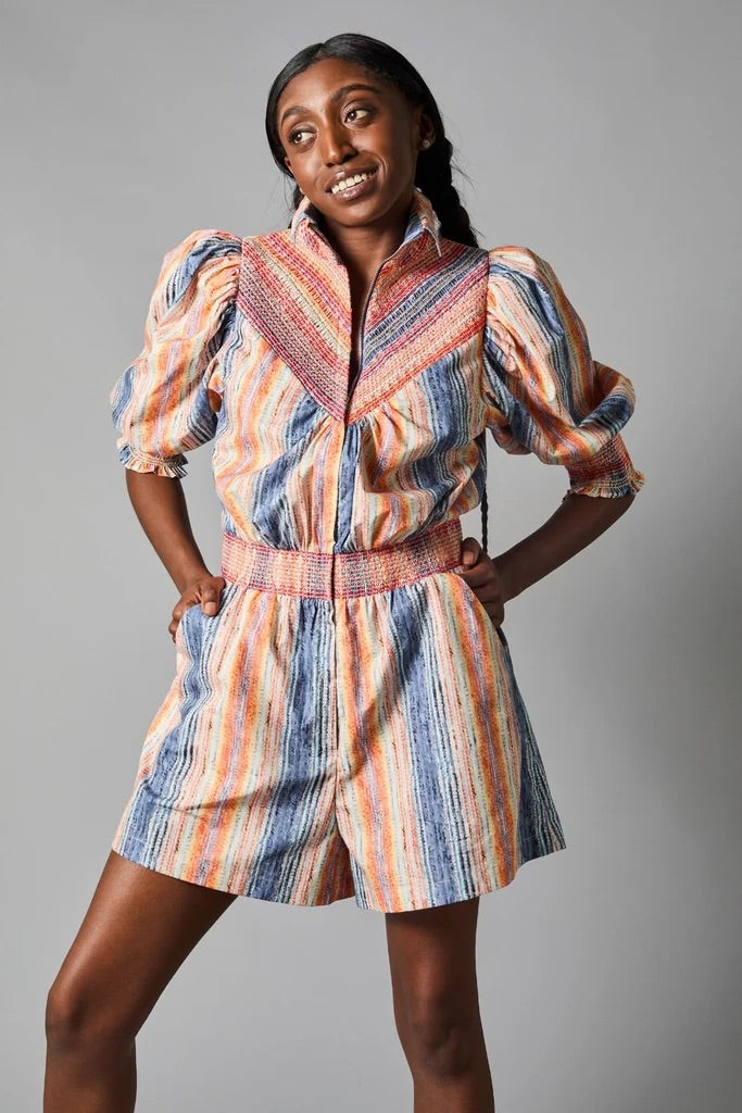 SMOCKED ROMPER