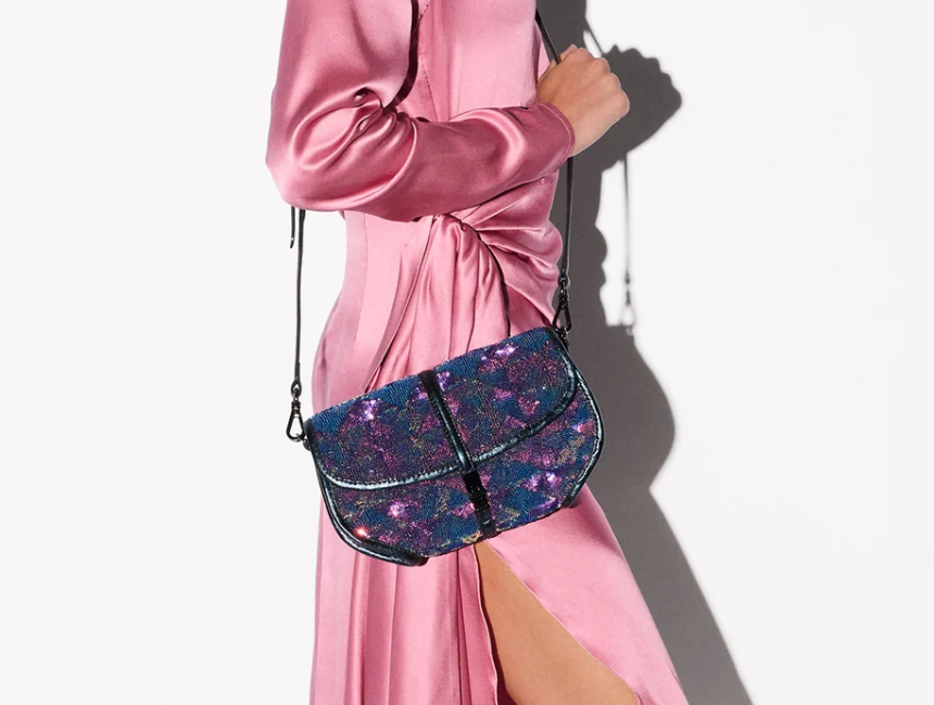 ASTOR SMALL CONVERTIBLE CLUTCH SEQUIN