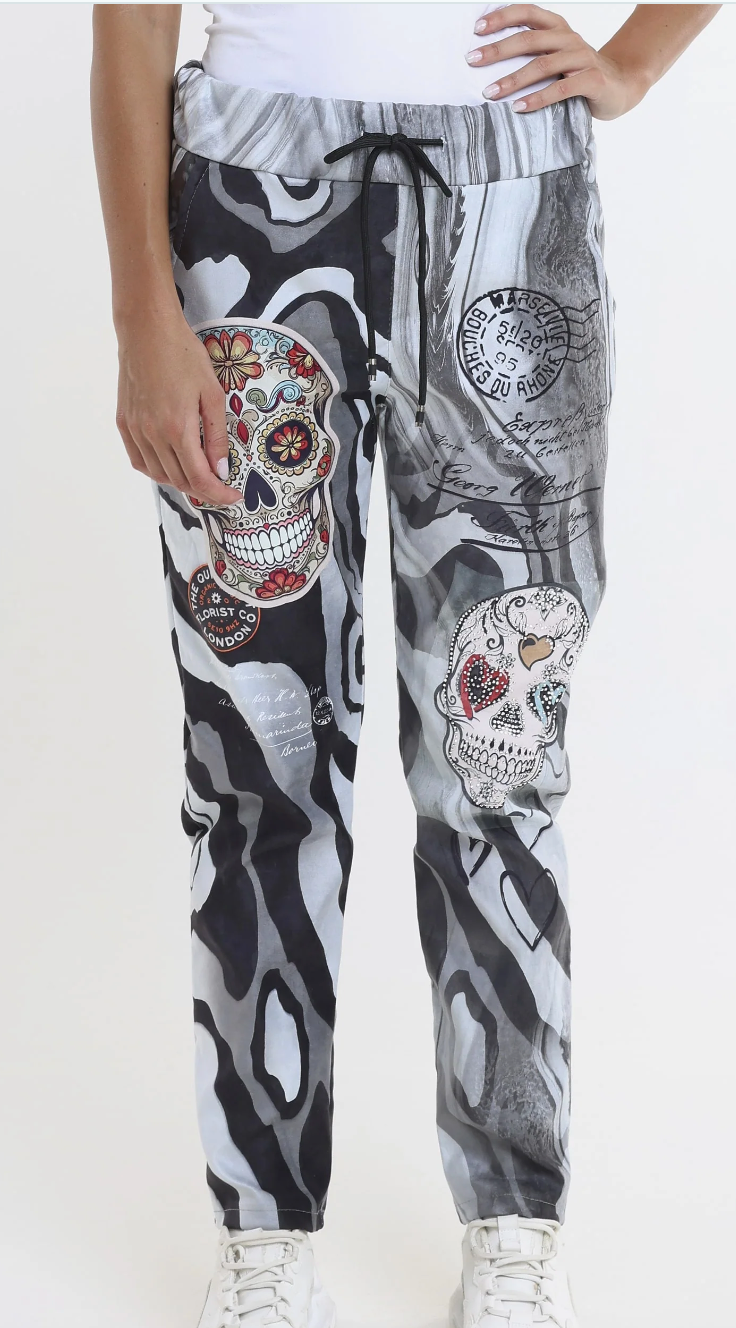 SONYA SKULL PANTS