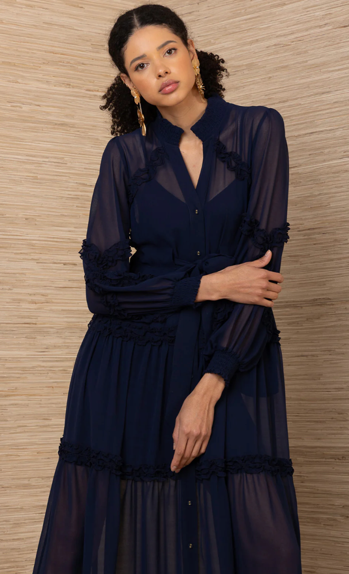 MEGHAN CHIFFON DRESS