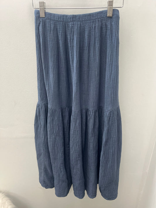 TIERRED MAXI SKIRT