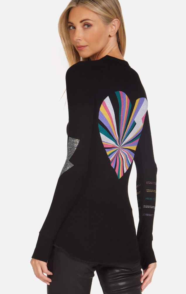 RAY OF LOVE MCKINLEY LONG SLEEVE TOP