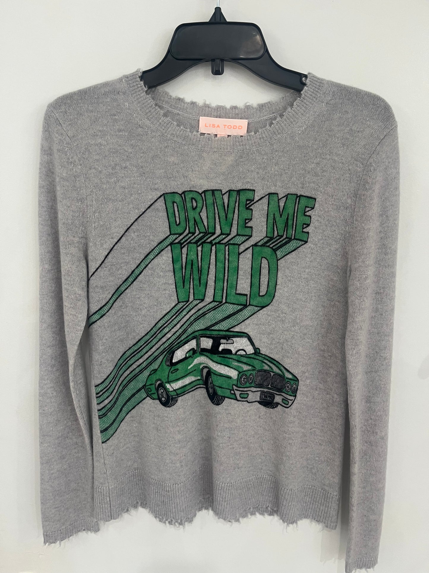 DRIVE ME WILD CASHMERE SWEATER