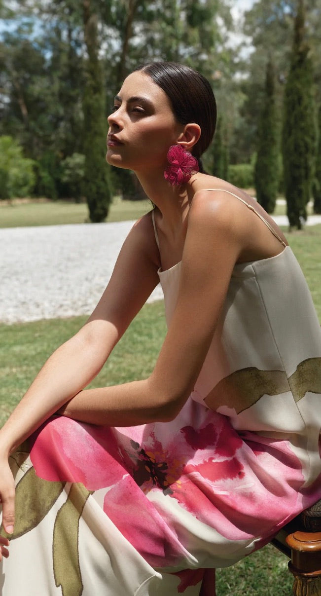 JAVA TROPICAL MAXI DRESS
