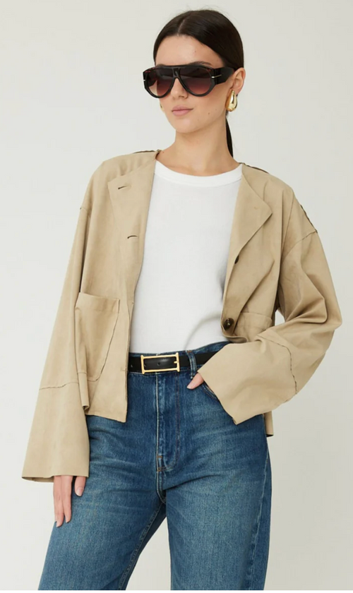 ALTA SHORT ULTRA SUEDE JACKET
