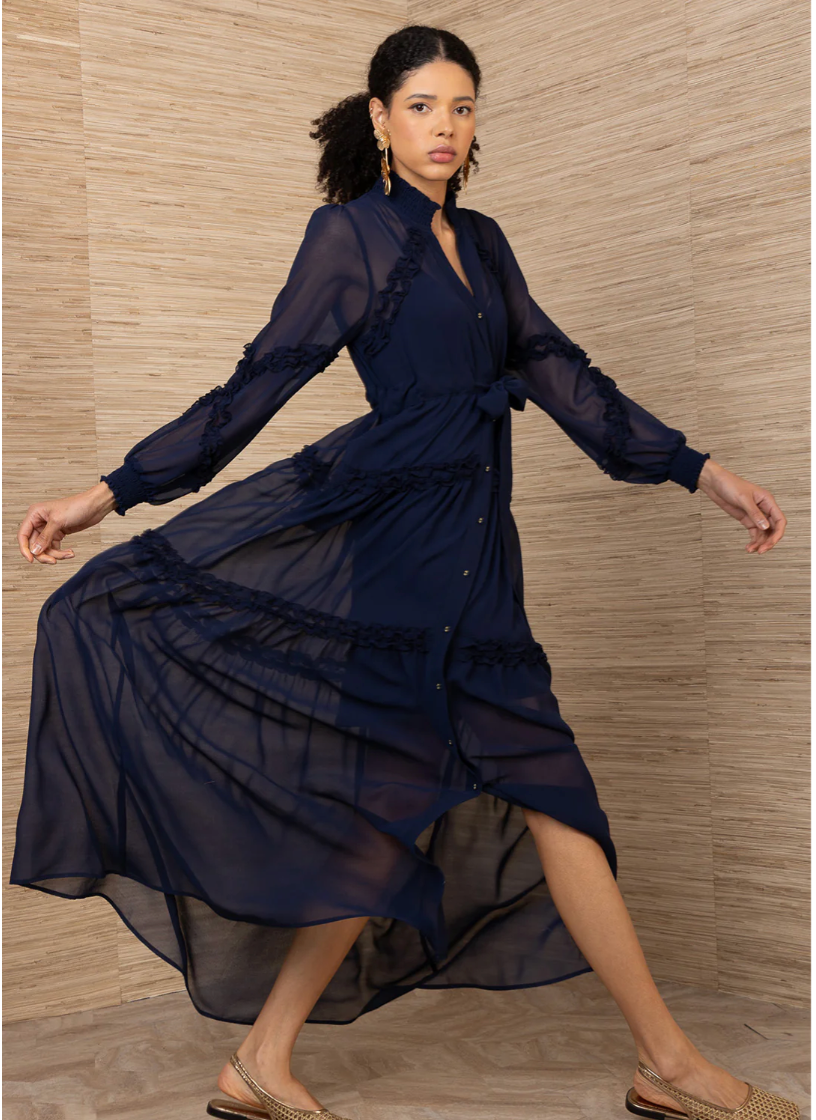 MEGHAN CHIFFON DRESS