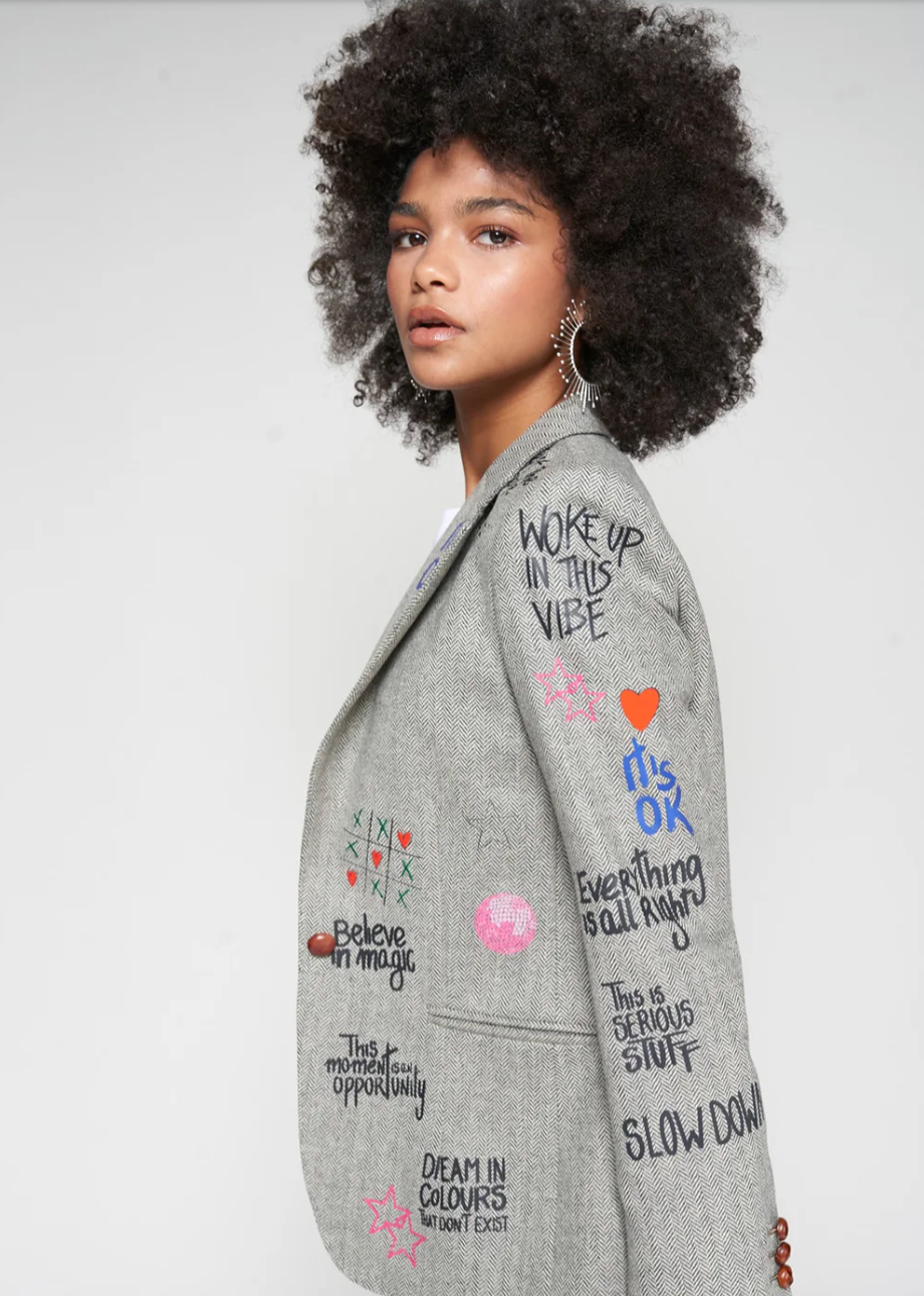 HELEN GRAFITTI BLAZER