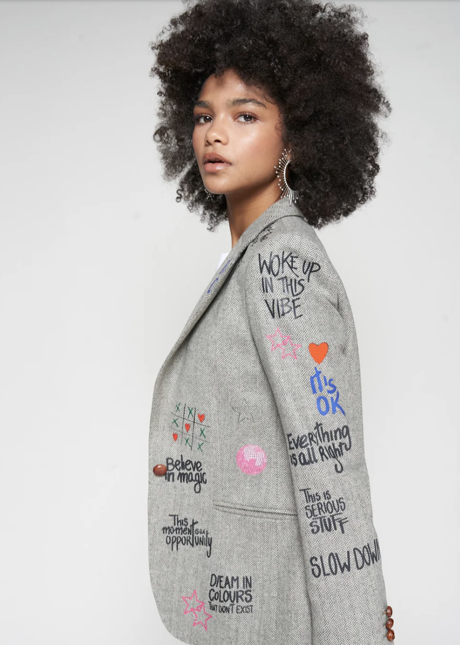 HELEN GRAFITTI BLAZER