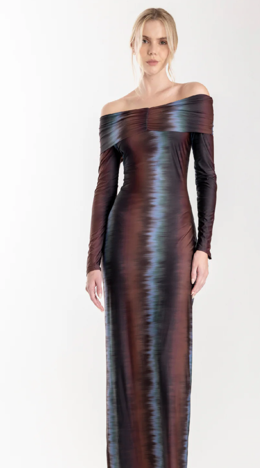 CENTELLA STRIPES MIDI DRESS