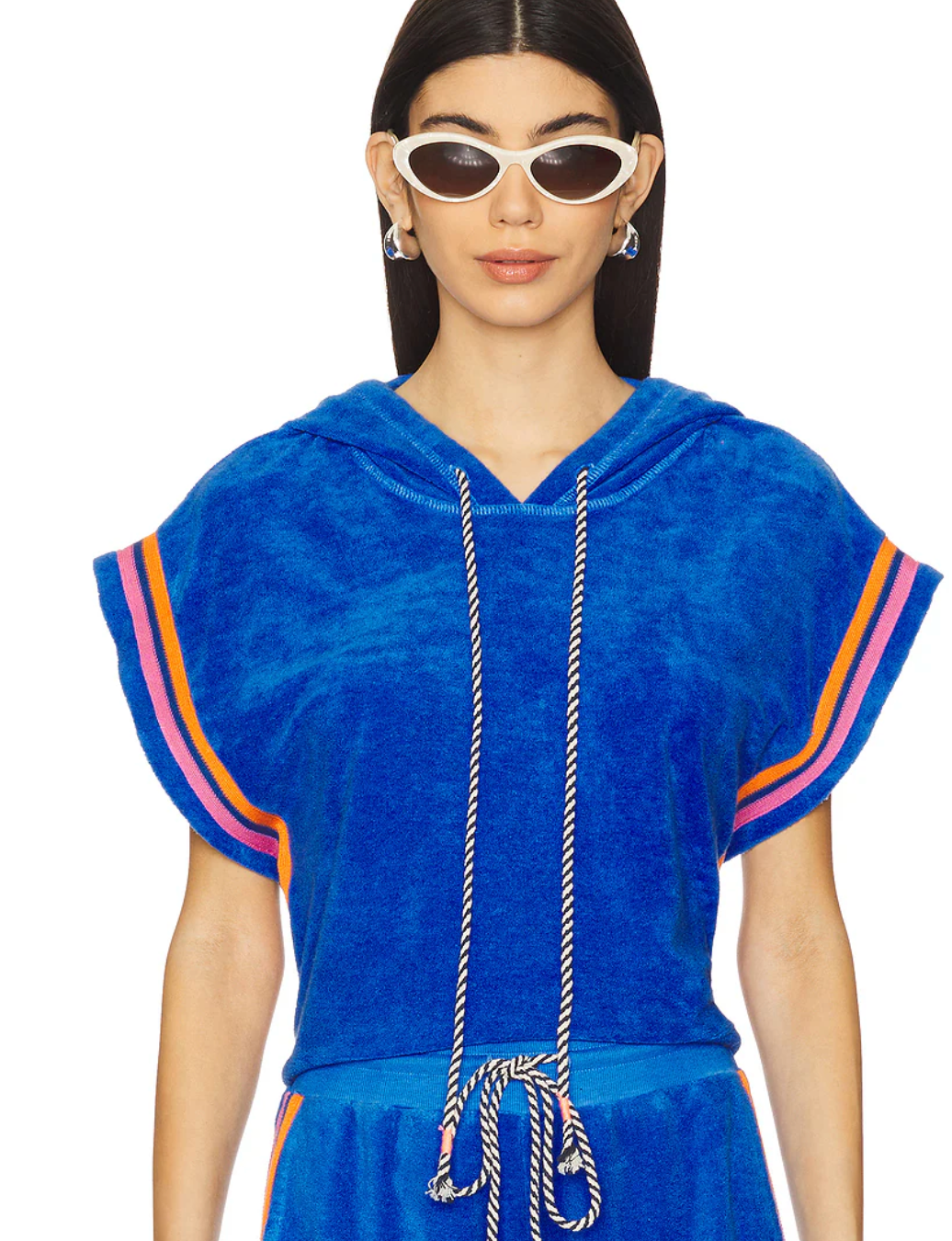 HOODED LOUNGE POPOVER TERRY