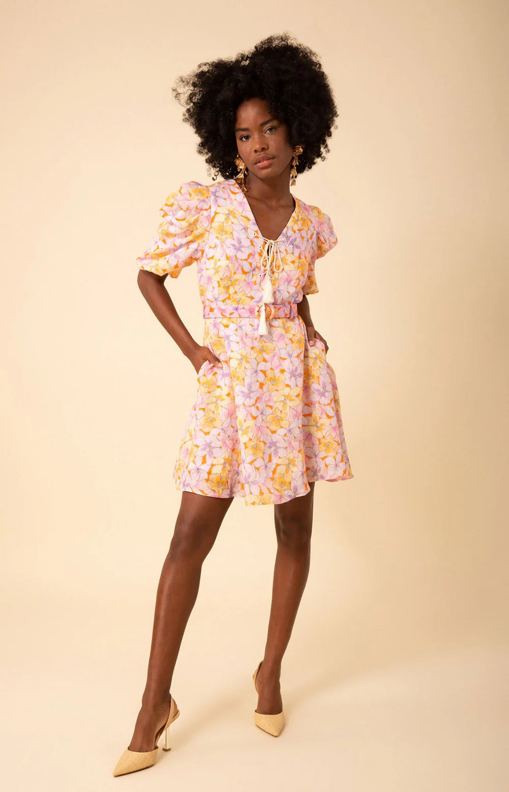 HALE 41RU650A SS BELTED DRESS