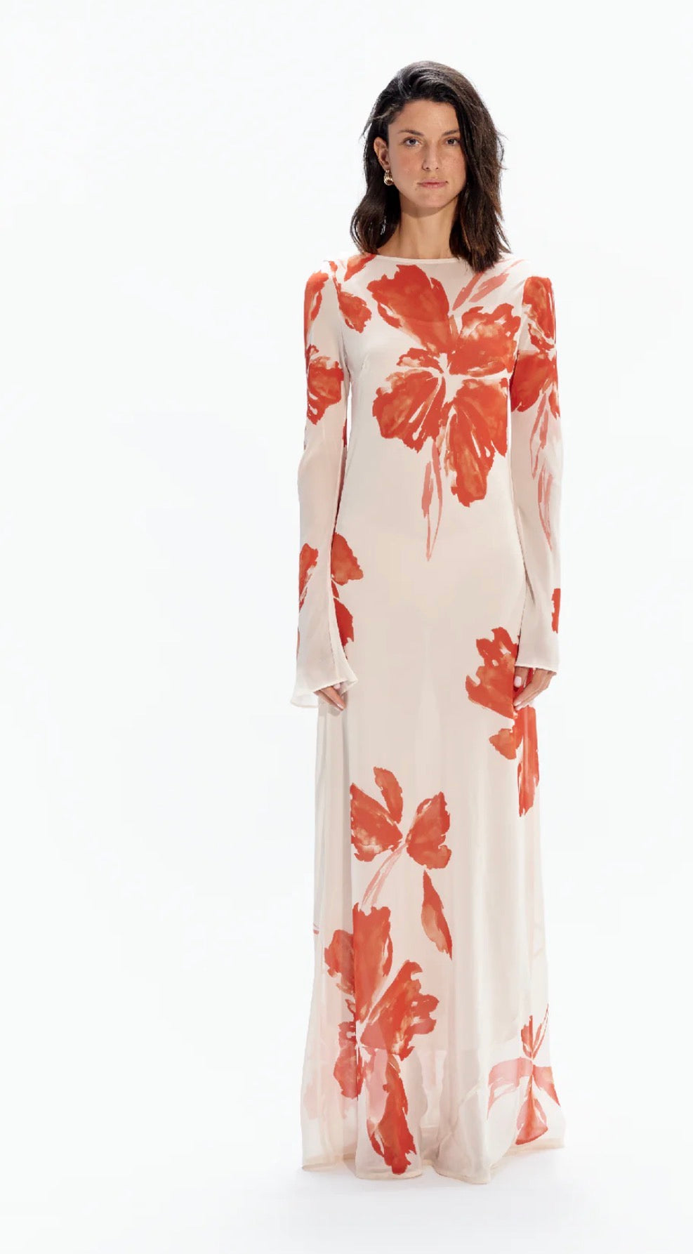 VENOMOUS TROPICAL LONG DRESS