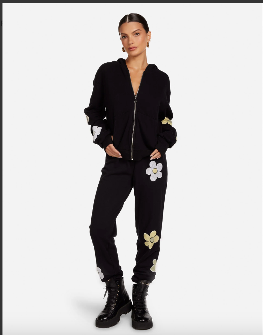 HELZY LOVE BUG ZIP UP SWEATSHIRT